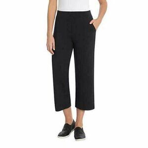 Sentimental New York Women’s Soft Touch Pull-On Capri Pants Black Size Large NWT